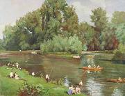 Emile Bernard Au bord de la Marne oil painting picture wholesale